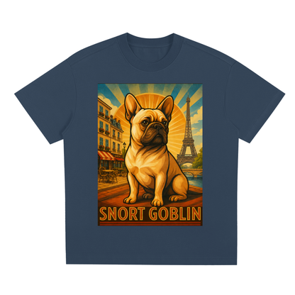 FRENCH BULLDOG "Snort Goblin" Quick-Dry Cooling T-Shirt | Dogs of the World