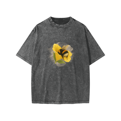 SLEEPY BEE Snow Washed Kids' T-Shirt (DESC)