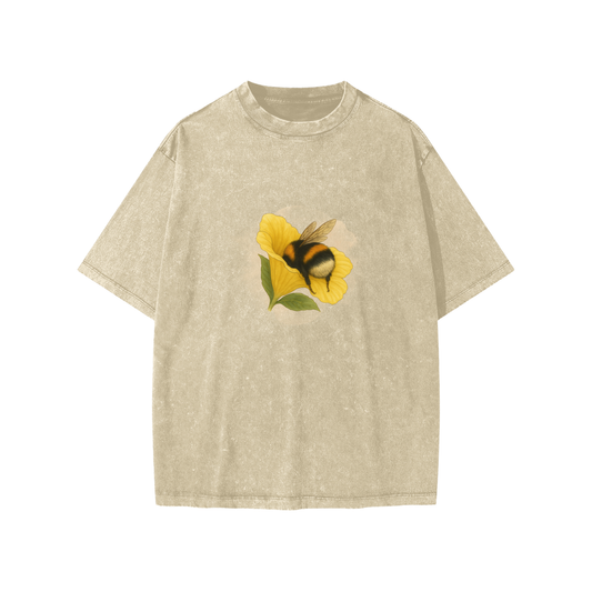 SLEEPY BEE Snow Washed Kids' T-Shirt (DESC)