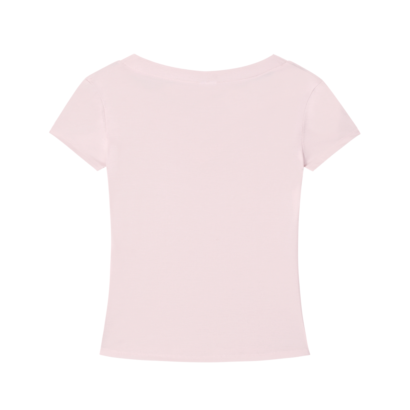 PINK BUDDHA (Small Logo Front) Tencel Slim Fit V-Neck T-Shirt