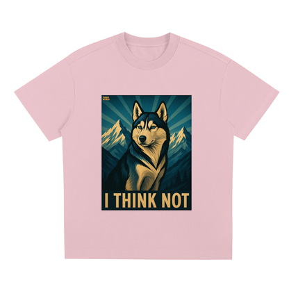 HUSKY "I Think Not" Quick-Dry Cooling T-Shirt | Dogs of the World