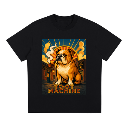 BULLDOG "Toot Machine" Quick-Dry Cooling T-Shirt | Dogs of the World