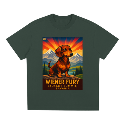 DASCHUND "Weiner Fury" Quick-Dry Cooling T-Shirt | Dogs of the World