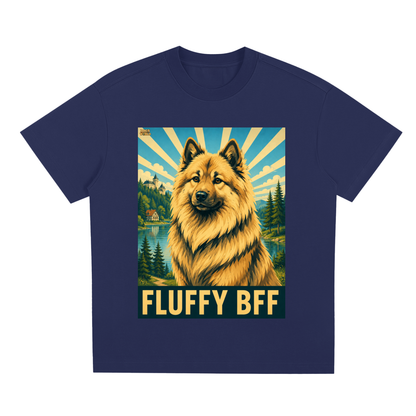 EURASIER "Fluffy BFF" Quick-Dry Cooling T-Shirt | Dogs of the World