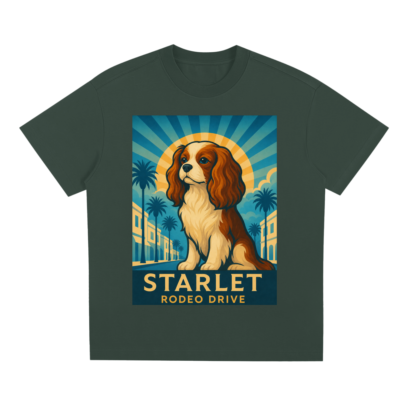 SPANIEL "Starlet" Quick-Dry Cooling T-Shirt | Dogs of the World