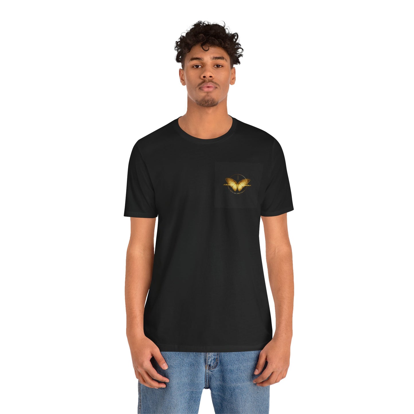 Hack Your Dreams Tee — Arts of Dreaming Gold Butterfly T-Shirt