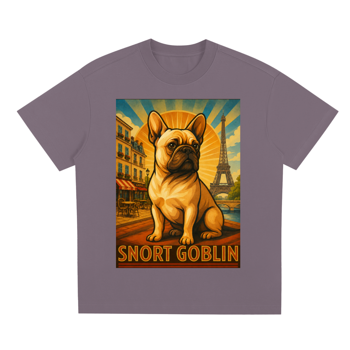 FRENCH BULLDOG "Snort Goblin" Quick-Dry Cooling T-Shirt | Dogs of the World