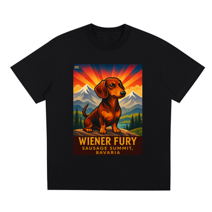 DASCHUND "Weiner Fury" Quick-Dry Cooling T-Shirt | Dogs of the World