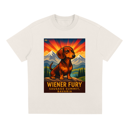 DASCHUND "Weiner Fury" Quick-Dry Cooling T-Shirt | Dogs of the World