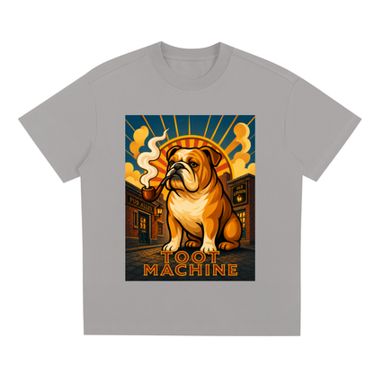 BULLDOG "Toot Machine" Quick-Dry Cooling T-Shirt | Dogs of the World
