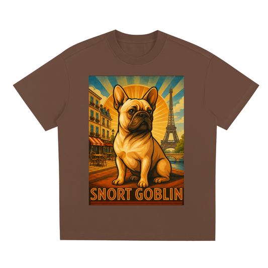 FRENCH BULLDOG "Snort Goblin" Quick-Dry Cooling T-Shirt | Dogs of the World