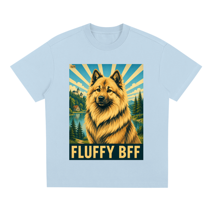EURASIER "Fluffy BFF" Quick-Dry Cooling T-Shirt | Dogs of the World