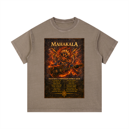 Rock Tantra "MAHAKALA TOUR" (Front) Vintage Wash Cotton T-Shirt