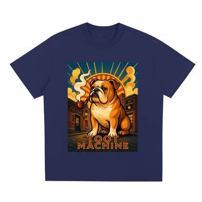 BULLDOG "Toot Machine" Quick-Dry Cooling T-Shirt | Dogs of the World