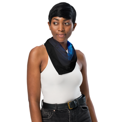 Arts of Dreaming Scarf "Blue Flowers"