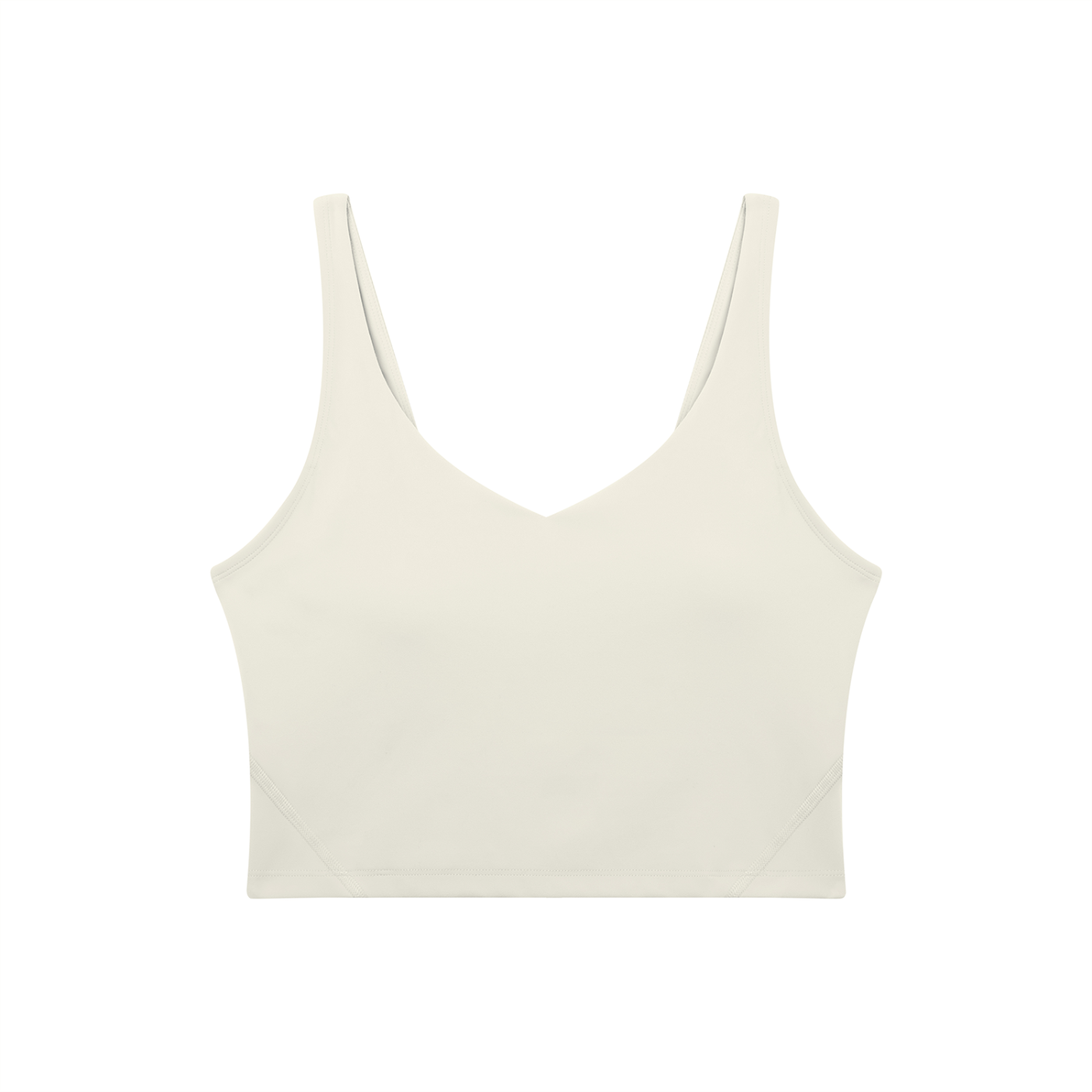 PINK BUDDHA (Small Logo Back) Women's V-Neck Yoga Sports Bra