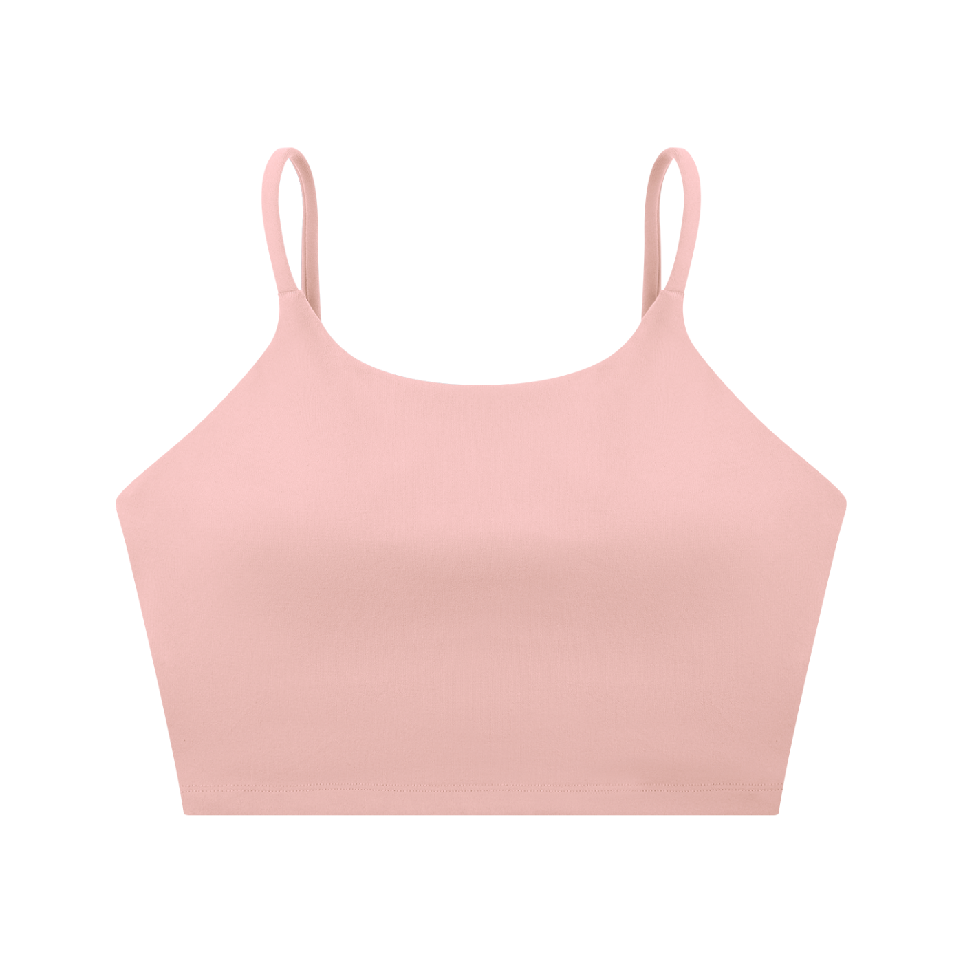 PINK BUDDHA (Small Logo Back) Spaghetti Strap Yoga Sports Bra