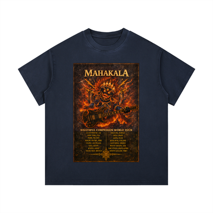 Rock Tantra "MAHAKALA TOUR" (Front) Vintage Wash Cotton T-Shirt