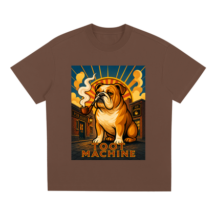 BULLDOG "Toot Machine" Quick-Dry Cooling T-Shirt | Dogs of the World