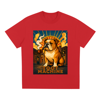 BULLDOG "Toot Machine" Quick-Dry Cooling T-Shirt | Dogs of the World