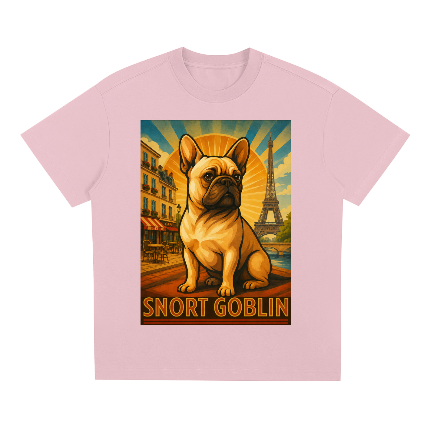 FRENCH BULLDOG "Snort Goblin" Quick-Dry Cooling T-Shirt | Dogs of the World