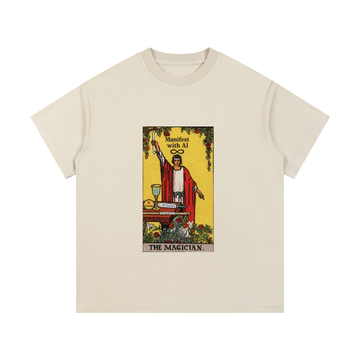 MAGIC AI Vintage Wash Cotton T-Shirt