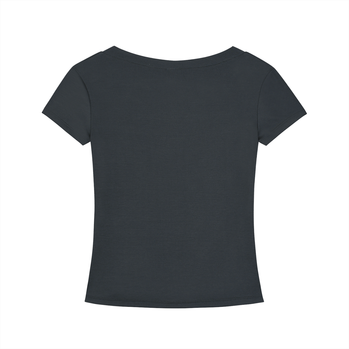 PINK BUDDHA (Small Logo Front) Tencel Slim Fit V-Neck T-Shirt