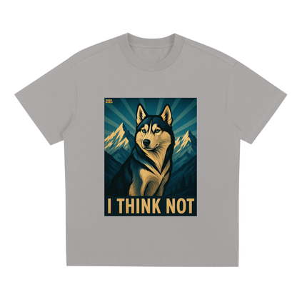 HUSKY "I Think Not" Quick-Dry Cooling T-Shirt | Dogs of the World