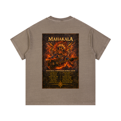 Rock Tantra "MAHAKALA TOUR" (Back) Vintage Wash Cotton T-Shirt